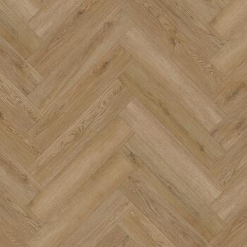 G-SPC Parquet Ёлочка англ. Дуб карамельный 5*128*640мм с фаской 33 класс/0.5мм, замок арт.TЕ-3044 