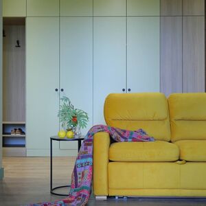 Кварцвиниловая плитка Moduleo Sierra Oak 58346 на частном объекте