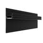 Теневой плинтус Pro Design Panel 7209 черный муар RAL 9005 2.7м (без рассеивателя)