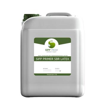 Грунтовка латексная SIPP PRIMER SBR LATEX для гидроизоляционных систем, 5кг.